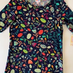 Women’s Lularoe Gigi Top shirt floral Small